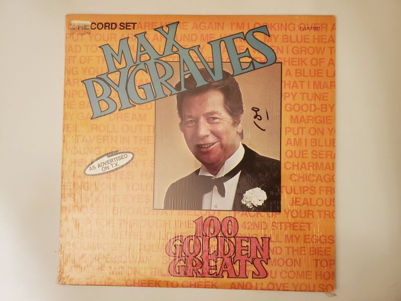 Max Bygraves 100 Golden Greats vinyl record